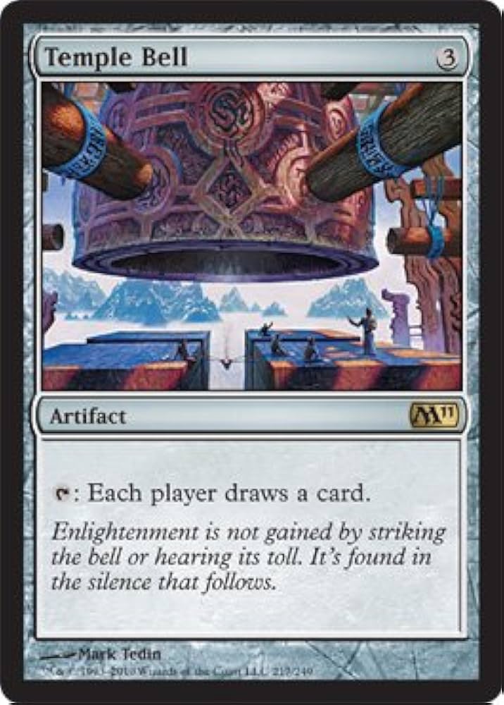 Amazon.co.jp: MTG 英語版 M11-EN217 Temple Bell 寺院の鐘